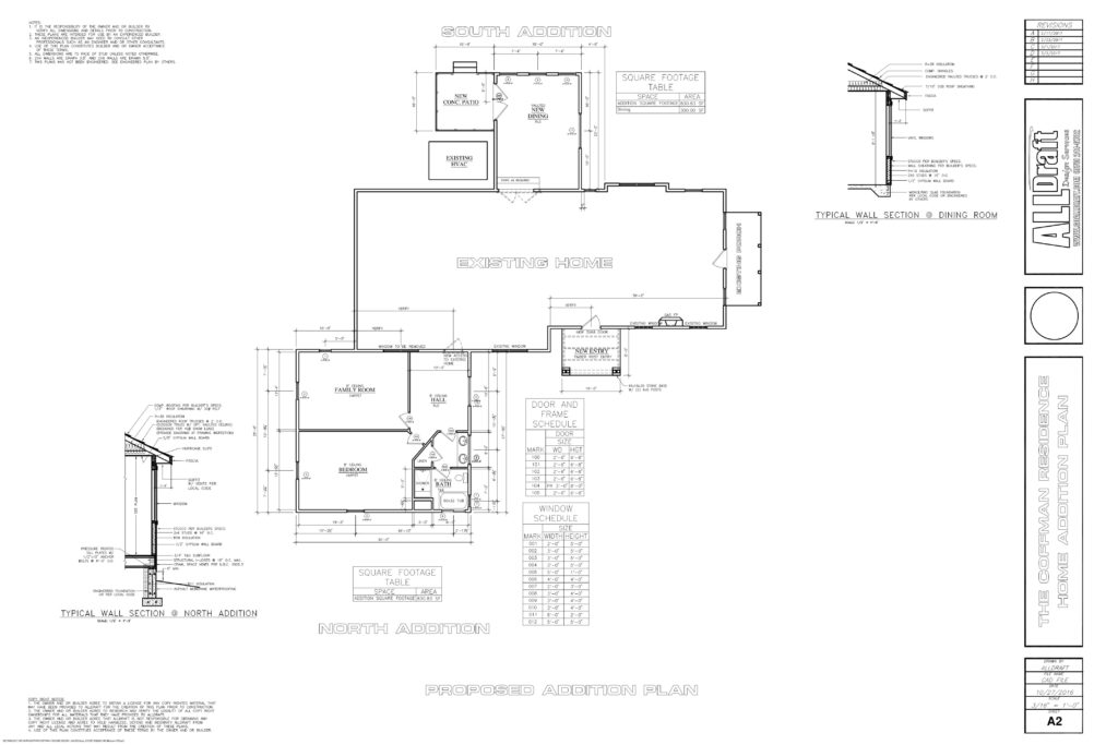 remodel and addition FLOOR PLANS